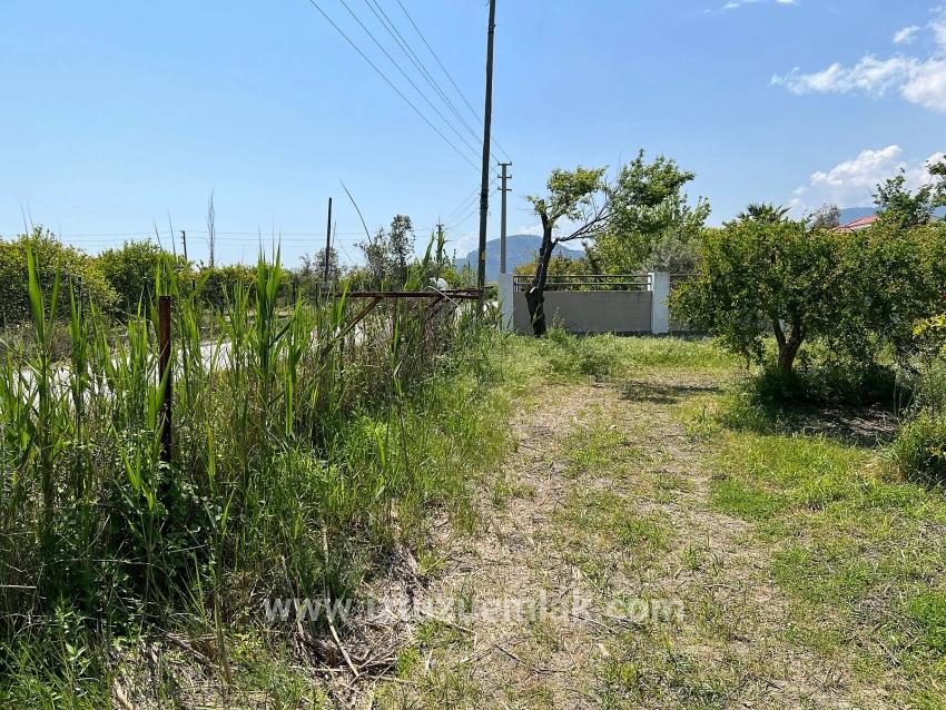 5.100 M² Großes Grundstück In Dalyan, Gebiet Maraş, Zu Verkaufen, Ausgewiesen Für 5% Wohnnutzung.