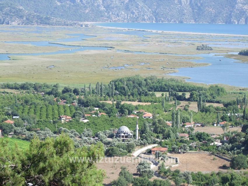 19.334 M² Großes Grundstück Zum Verkauf In Çandır, Köyceğiz.
