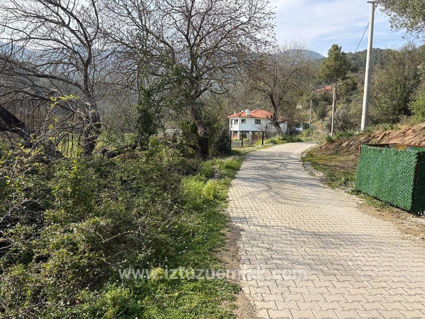 2.023 M² Großes Grundstück In Çandır Village, Köyceğiz, Zu Verkaufen, Mit Miteigentum Und Freiwilliger Aufteilung.