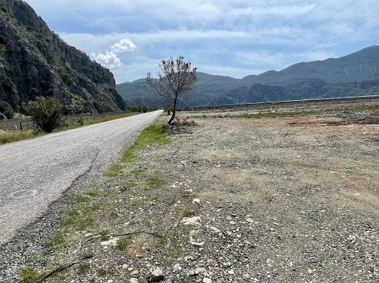 19.600 M² Großes Grundstück Zum Verkauf, Direkt An Der Straße Dalyan Iztuzu Beach Gelegen.