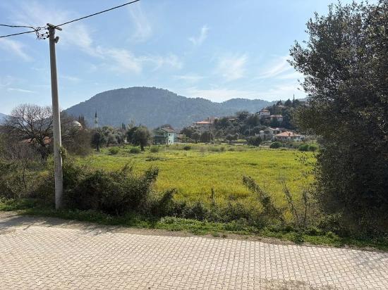 2.023 M² Großes Grundstück In Çandır Village, Köyceğiz, Zu Verkaufen, Mit Miteigentum Und Freiwilliger Aufteilung.