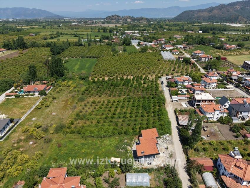 Land For Sale In Okçular, 1050m2, In The Village Residential Area.