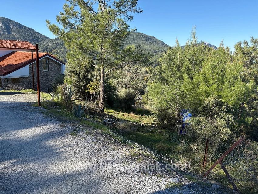 1000m2 Land For Sale With Sea View In Gökbel Village Residential Area