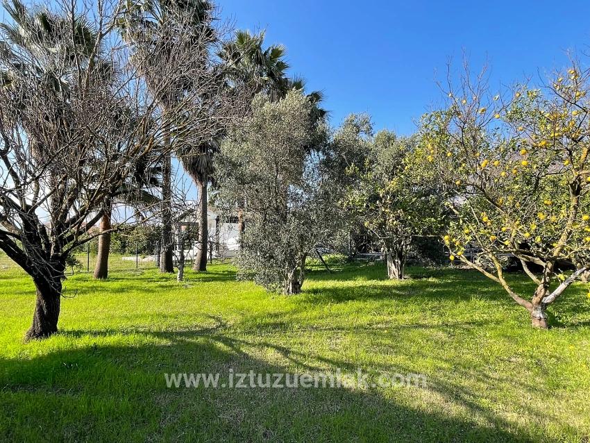 Detached Single-story House For Sale On A 2882 M2 Plot In Eskiköy.