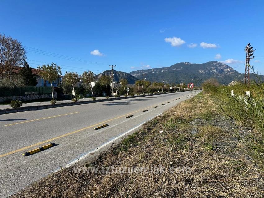 5,111 M² Commercial-residential Land For Sale, Located Right On The Main Road In Dalyan