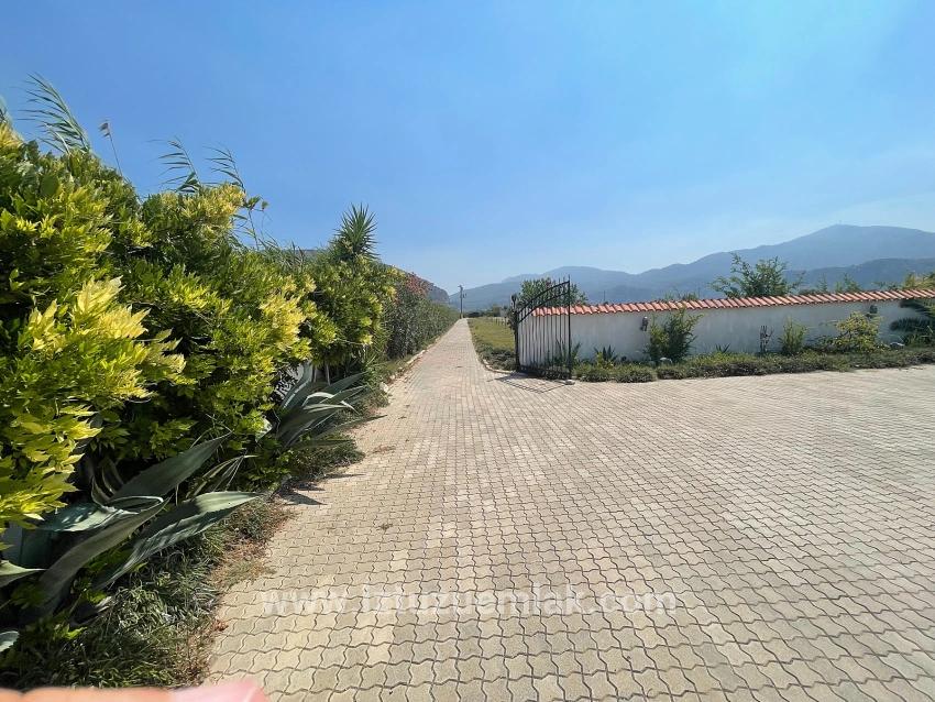 Luxury 4+1 Villa For Sale On A 7000m2 Plot With Dalyan Iztuzu Beach View