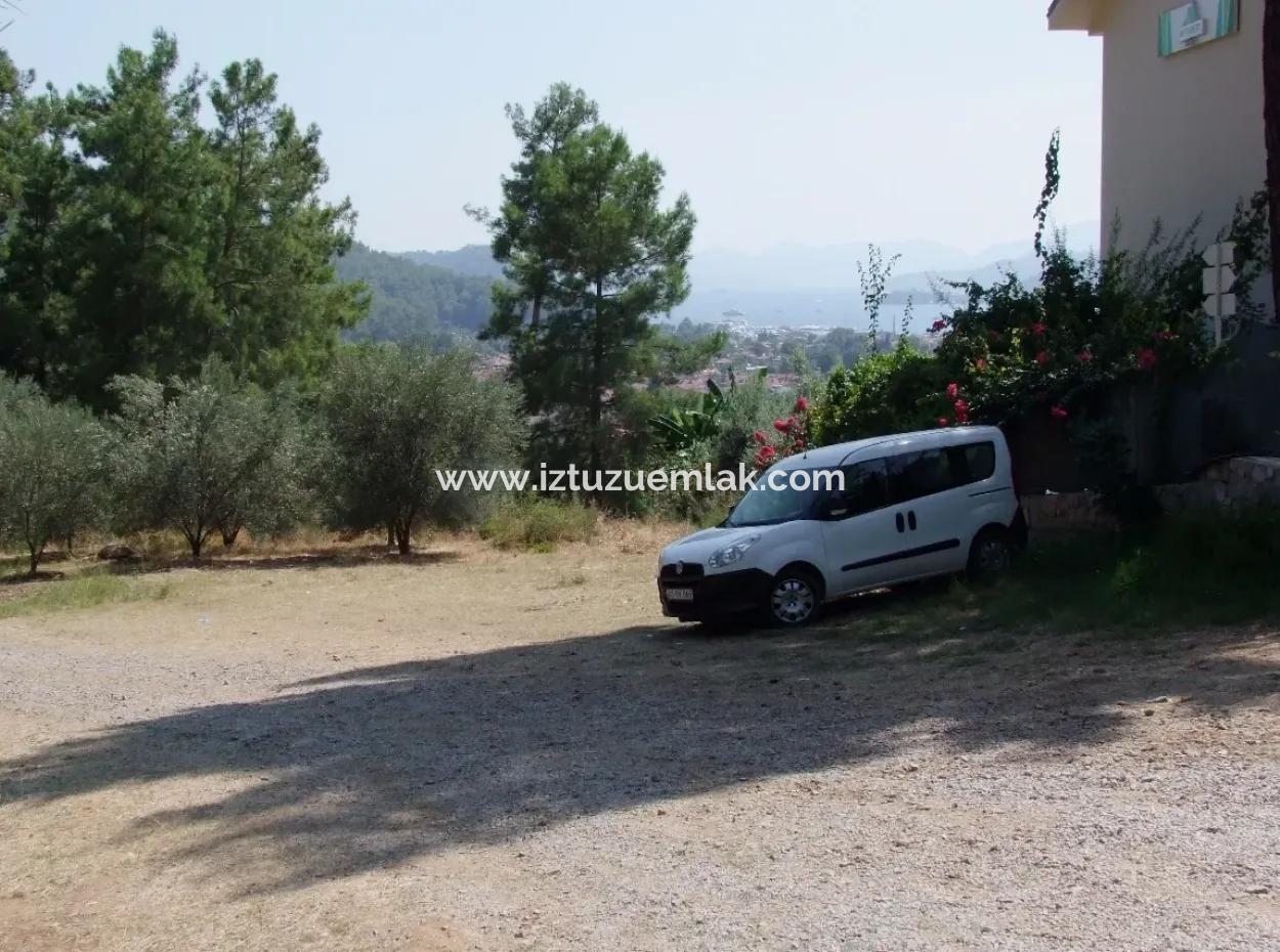 Land For Sale In Gocek Fethiye Göcekde 2017M2 Land For Sale With Full Sea View
