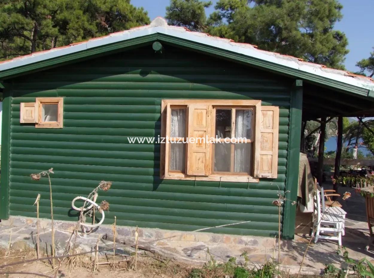 Beachfront Bungalow For Sale In Akbuk By The Sea In A Plot Of 800M2 Villa For Sale Turnalı