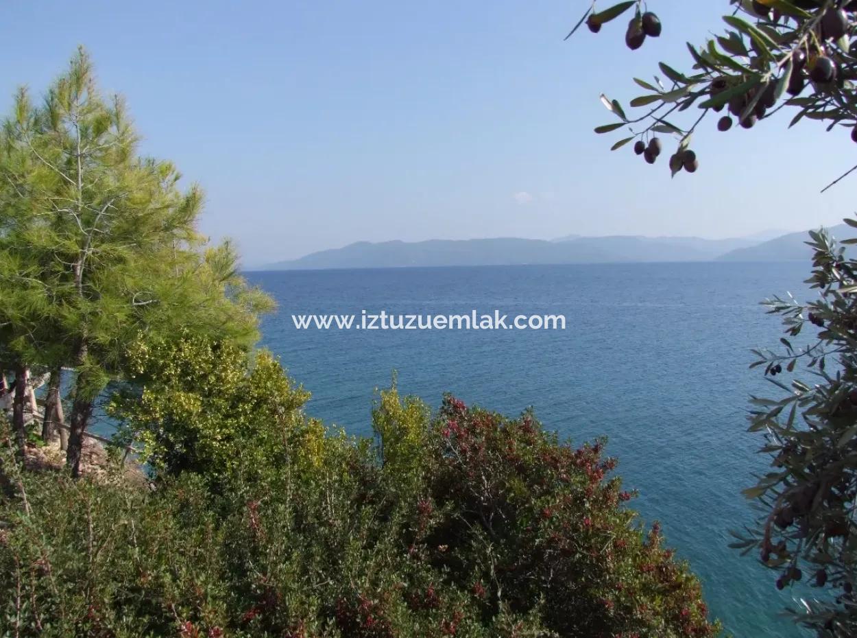 Beachfront Bungalow For Sale In Akbuk By The Sea In A Plot Of 800M2 Villa For Sale Turnalı