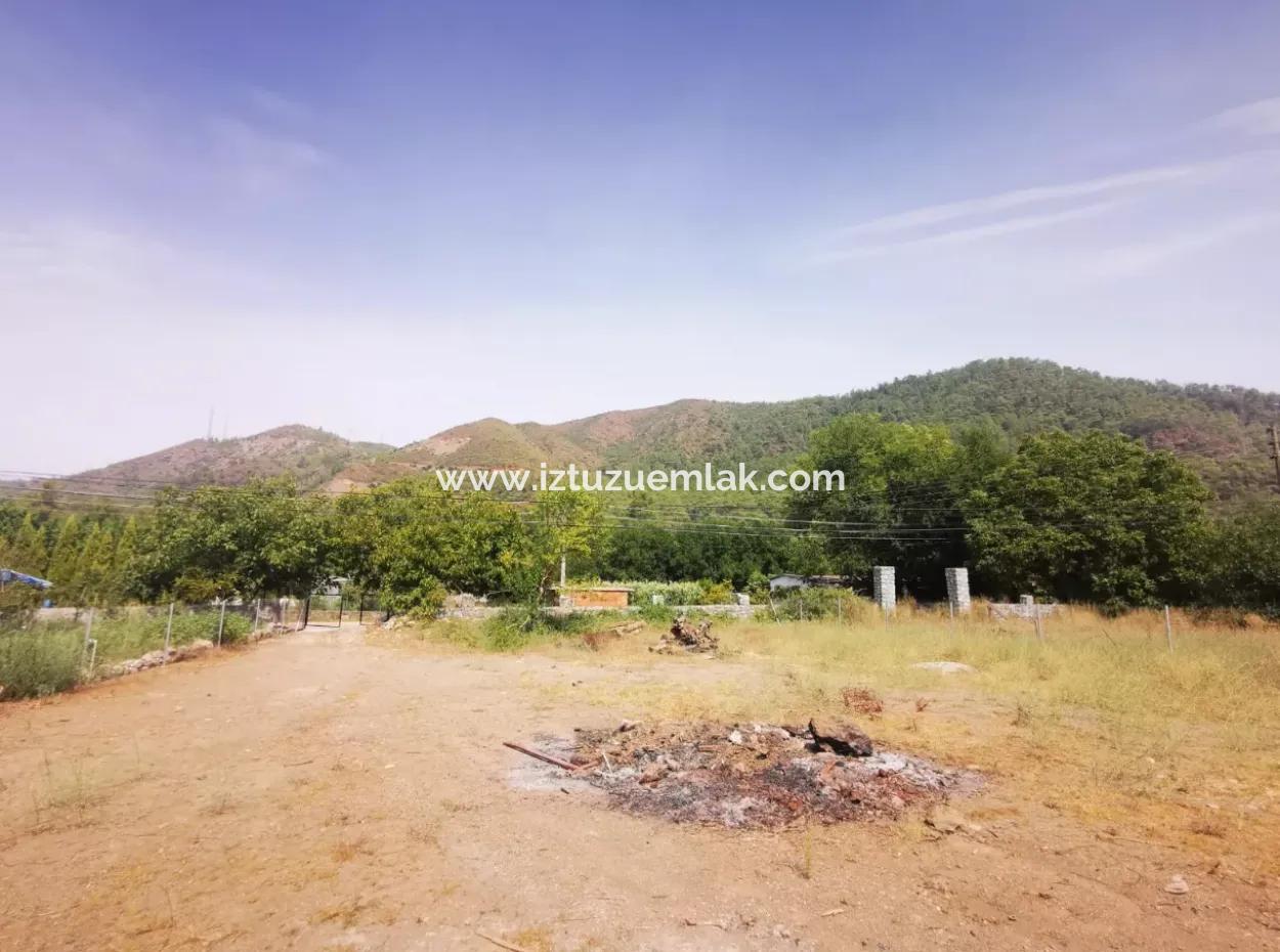1245M2  Land For Sale In Marmaris Çamlı