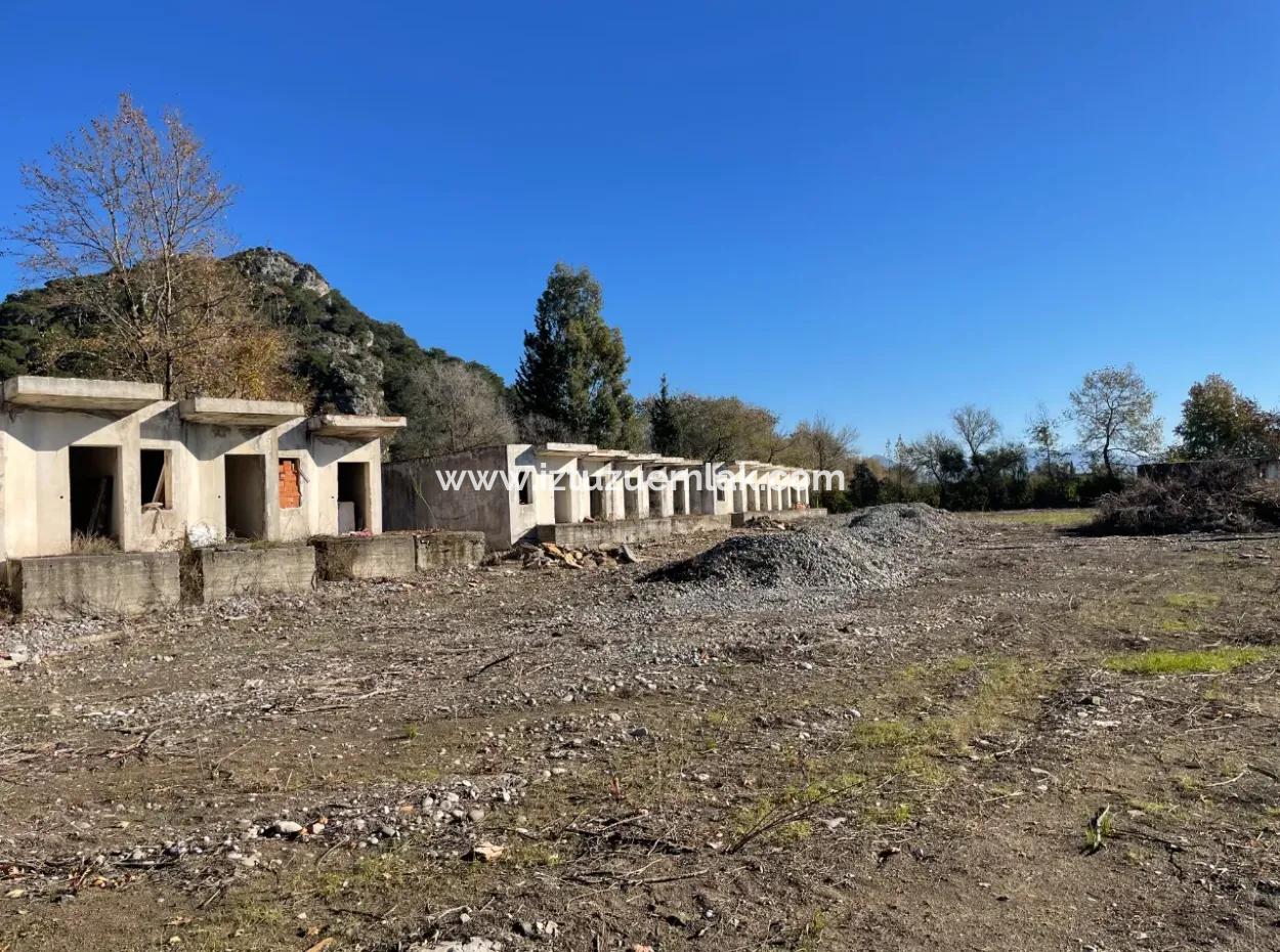 Land For Sale In Dalyan Gülpınar On The Main Road 9,037M2