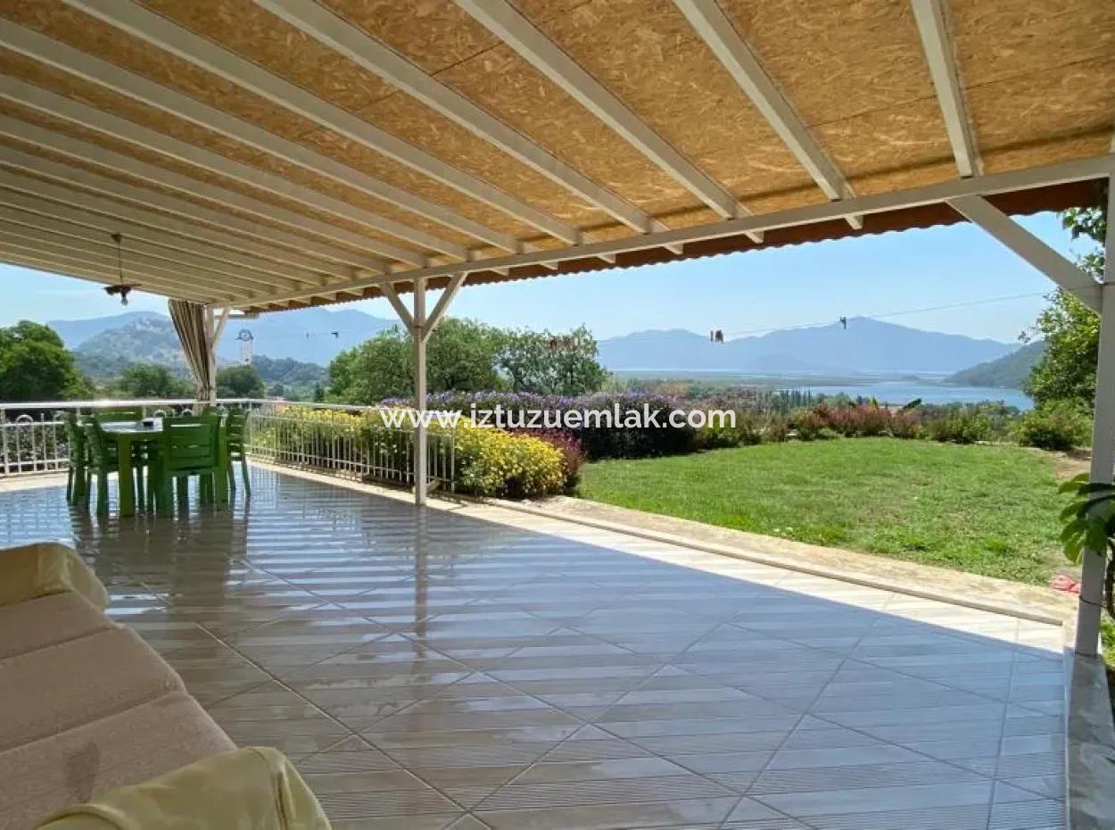 4 2 Villa Houses For Sale With Sea View In Çandır