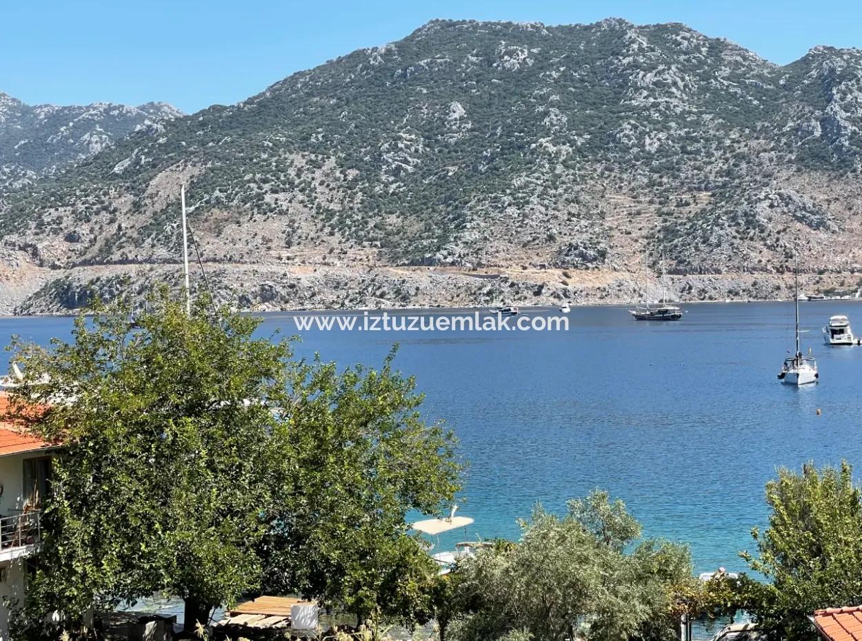 Apart Hotel For Sale In 448M2 Plot Of Land Near The Sea In Selimiyede With Sea View