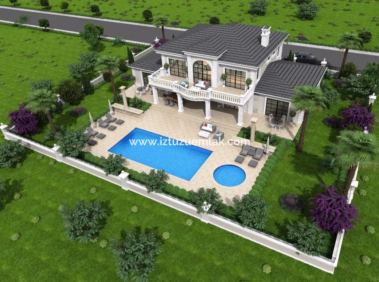 Zeytinalan 6800M2 Plot With Lake View Luxury Villa For Sale In Koycegiz, Villa For Sale In Full Zeytinalani