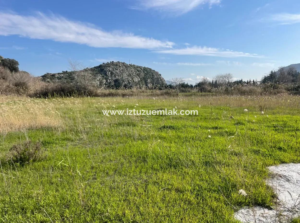 6800 M2 Land For Sale In Dalyan With 5% Residential Zoning