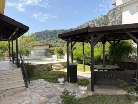 4 1 Villas For Sale In 500M2 Plot In Gulpinar, Dalyan