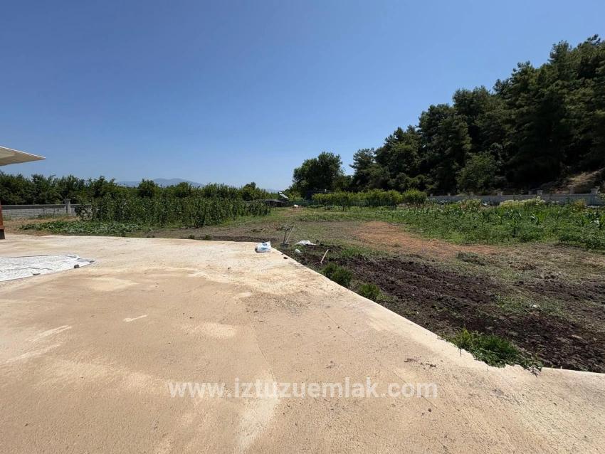 Dalyan Karadağ Mevkiinde 2500m2 Tarla İçerisinde 120m2 Müstakil Ahşap Ev