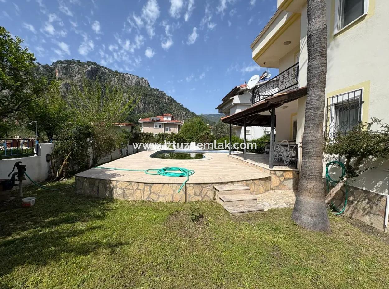 Dalyan Gülpınar'da 500M2 Arsa İçerisinde 4+1 Satılık Villa