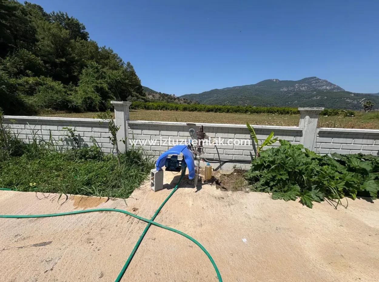 Dalyan Karadağ Mevkiinde 2500M2 Tarla İçerisinde 120M2 Müstakil Ahşap Ev