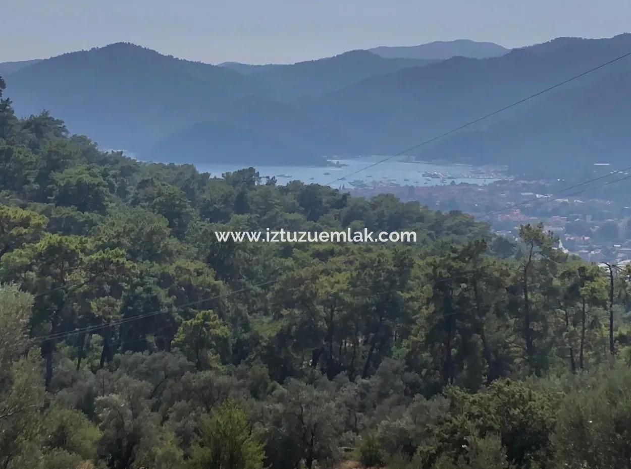 Göcek'de Satılık Arsa Göcekde Turizm İmarlı Deniz Manzaralı Satılık Arsa